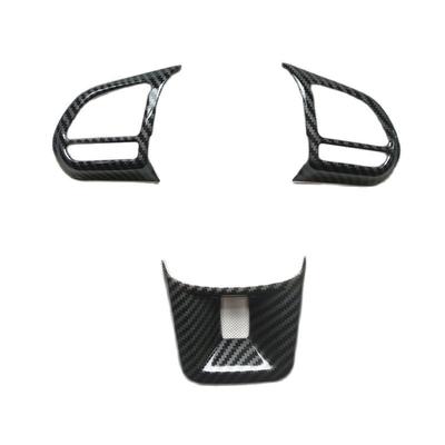 For MG MG5 5 ZS HS 2017 2018 2019 2020 2021 2025 Steering Wheel Cover Trim Interior Accessories Frame Decoration Plastic