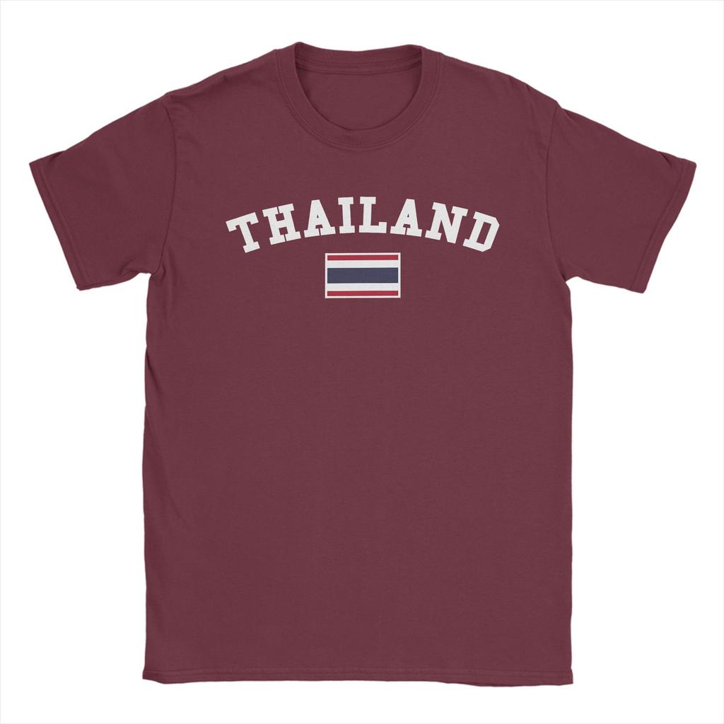 Thailand EST1949 Krung Thep Maha Nakhon Capital TShirt T Shirts Man 100 Cotton Oversize Top Tees Short Sleeve Tshirt