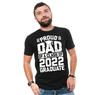 Proud Dad of a Class of 2022 Graduate T-shirt Senior 21 Gift T-T-shirt Graduation