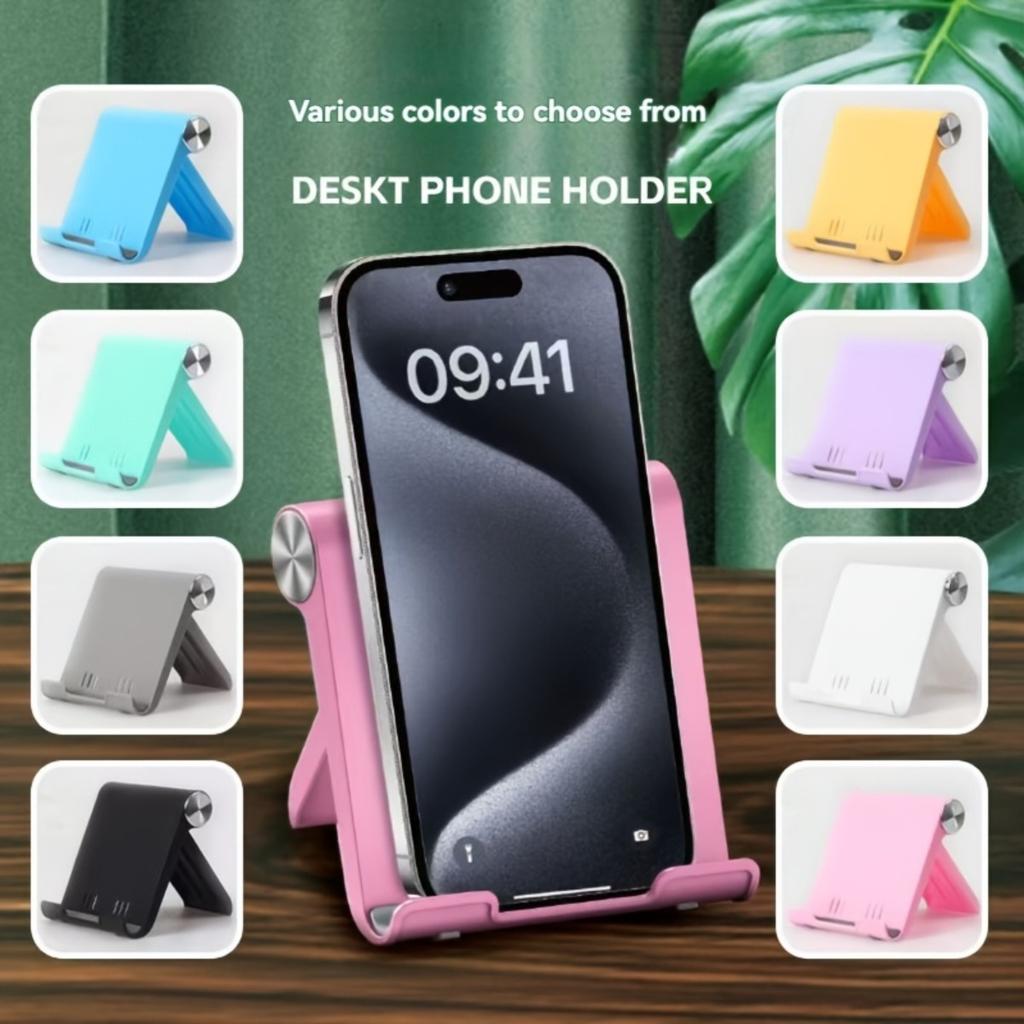 Portable Folding Phone Holder ABS Material Desktop Holder Suitable for Storing and Carrying Smartphones and Tablets