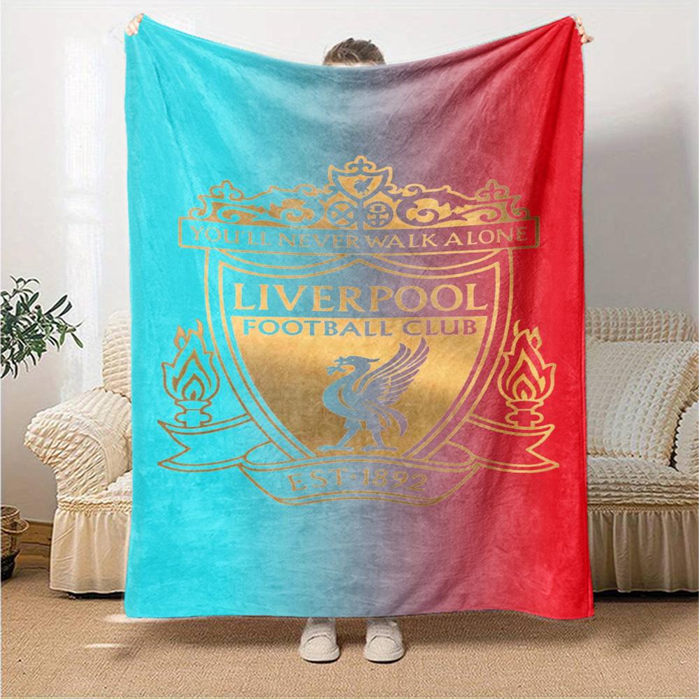 Liverpool Blanket Soft Warm Cozy Perfect for Office Couch Chair for All Seasons Digital Print Ideal Gift for Friends Family Couples Picnic
