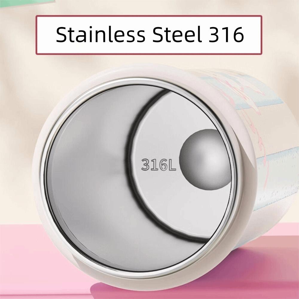 Durable 710ML Vacuum Cup Insulation Or Cooling With Lifting Rope Insulated Cup High-Capacity Thermal Mug for Boys and Girls