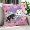 Cartoon PPink Kitten Cushion Cover Cushion Cover Set Pcs x x x Pillowcase Decorative Sofa Home Decor