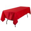 Rectangular Tablecloth Stain Resistant Polyester Table Covering Cloth for Dining Tables Easy To Clean and Maintain