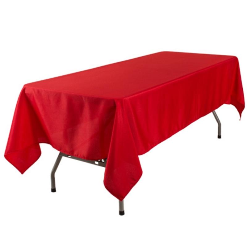 Rectangular Tablecloth Stain Resistant Polyester Table Covering Cloth for Dining Tables Easy To Clean and Maintain