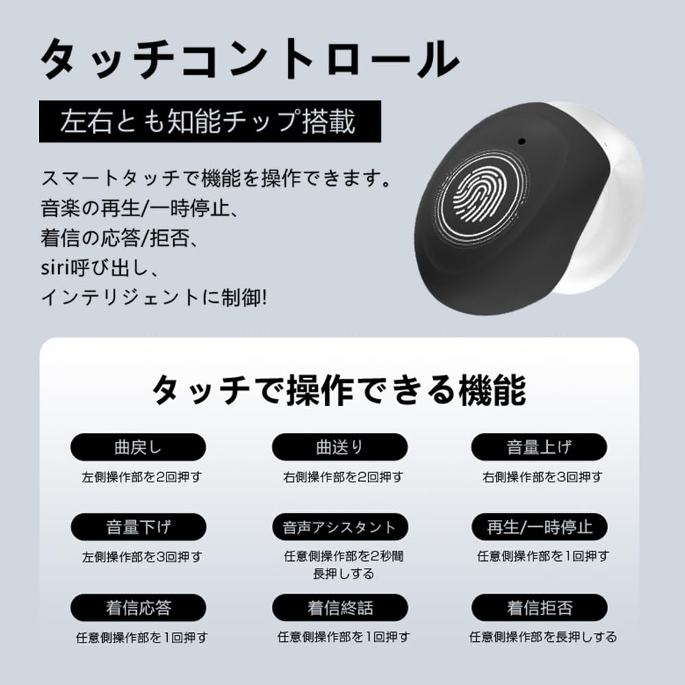 Meisei Bluetooth Ear Cuff Wireless Bluetooth Ear No Ear Sound ENC Noise Ultra Automatic LED Open Air Compatible with Earphones, Style, Earbuds, 5.4,