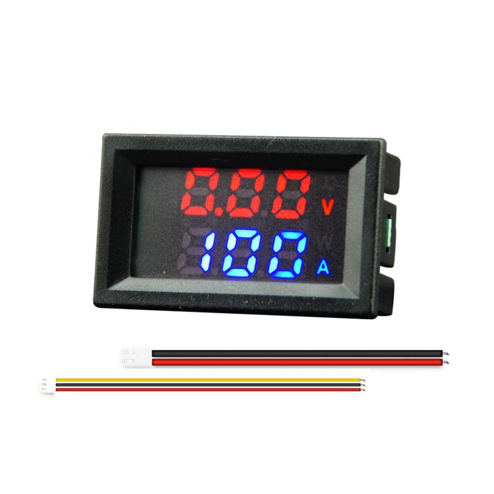 M430 DC 4-30V voltage and current power meter 10A 50A 100A digital display voltage and current meter suitable module for cars