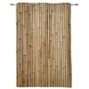 Cortinas de bambu retrô shabby para quarto, sala de estar, cozinha, quarto infantil, cortina de janela, decoração moderna para casa