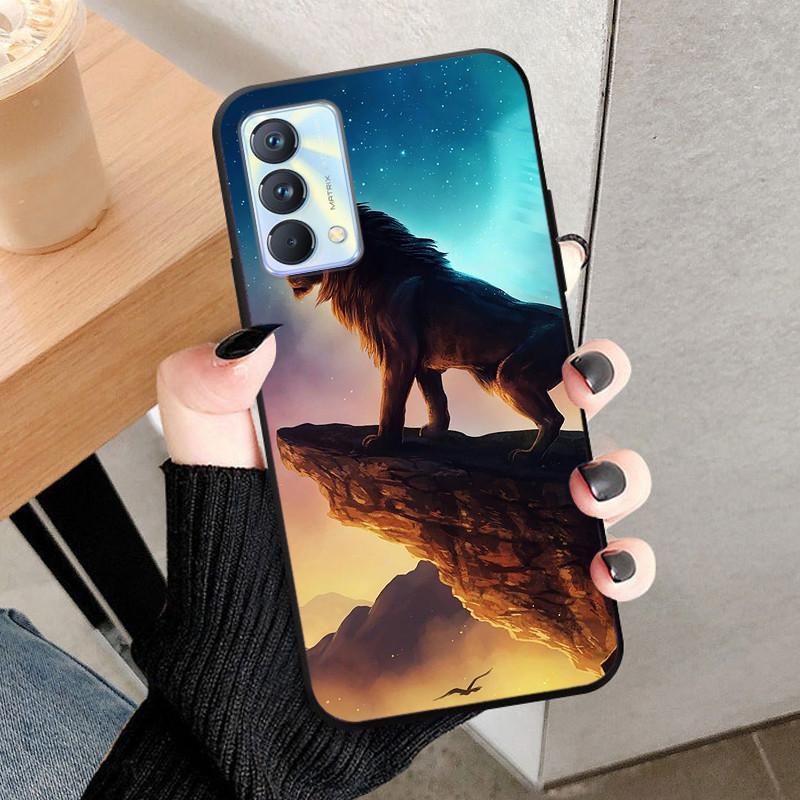For Realme GT Master Edition Case 6.43Inch Cool Painted Case For OPPO Realme GT Master Edition Cover Silicone Back Bumper