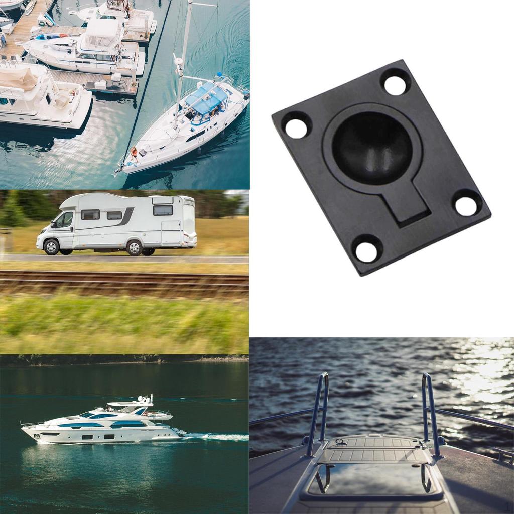 Boat Pull Flush Lift Recessed Door Handle for Drawer