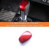 For 2022 Honda Civic 11th Red Gear Shift Knob Shifter Lever Cover Trim