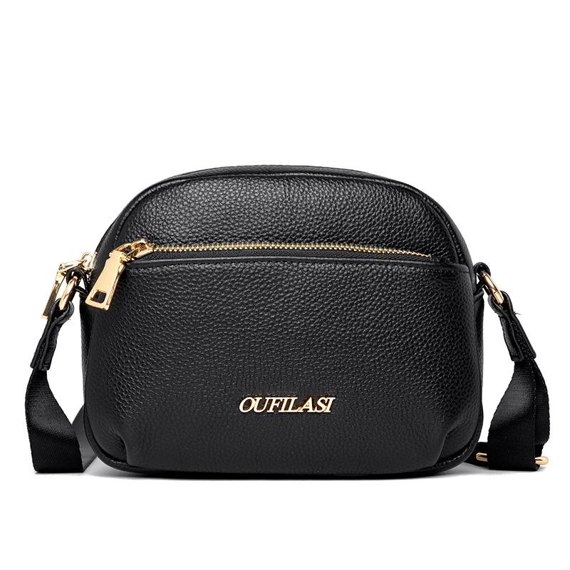 

Кожаная маленькая сумка для мобильного телефона, женская мини-сумка, сумка-мессенджер, первый слой из коровьей кожи, сумка для мелочи, сумка через плечо чёрный