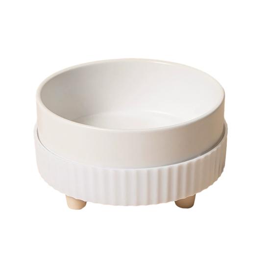 

Підігрівана миска для води для домашніх тварин Тиха термальна миска для води для тварин Живлення від USB Підігрівана миска для води Зимовий пристрій для пиття для кімнатних собак, котів та дрібних тварин USB Plug білий