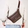 Neue Herren Vintage Brusttasche Wasserdicht Große Kapazität Crossbody Einzelne Umhängetaschen mit Sport Kleine Messenger Bags