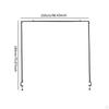 over The Table Rod Stand with Clamps Assembly Required Heavy Duty Holder Metal Balloon Arch