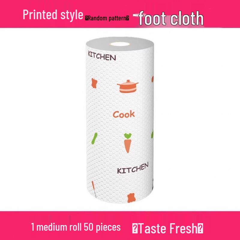 Thick Absorbent Disposable Foot Wipes: Printed Towels for Massage & Foot Care