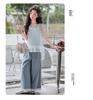 Girls' Korean Style Summer Lace Camisole & Jeans 3-Piece Set