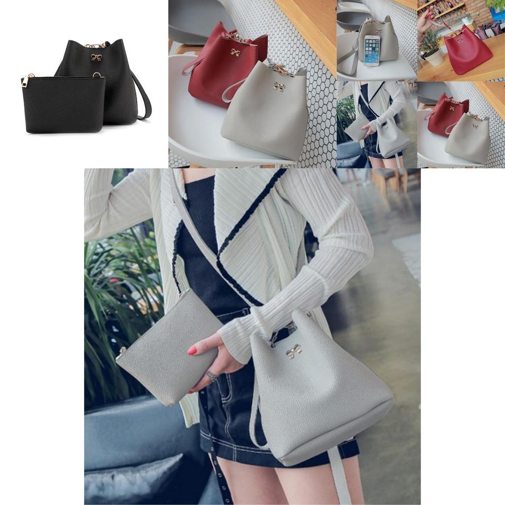 Premium Quality New Fashion Bucket Bag For Women In Elegant Pure Color Design