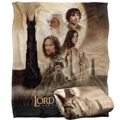Two Towers Movie Poster Blanket