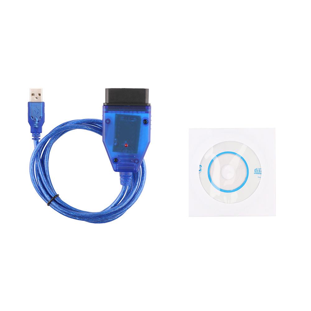 USB OBD 2 Cable Support for VCDS Software 1.4m Length USB ODBII Car Diagnosis Cable