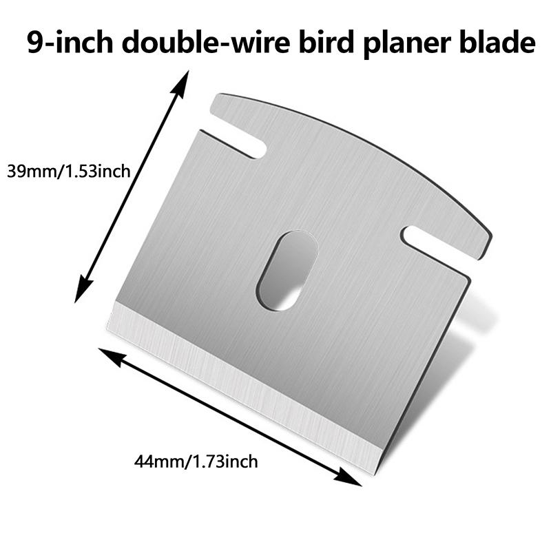 

Пташиний рубанок 10 дюймів Деревообробний вигнутий рубанок Пазовий рубанок Деревообробні інструменти Міні-рубанок
