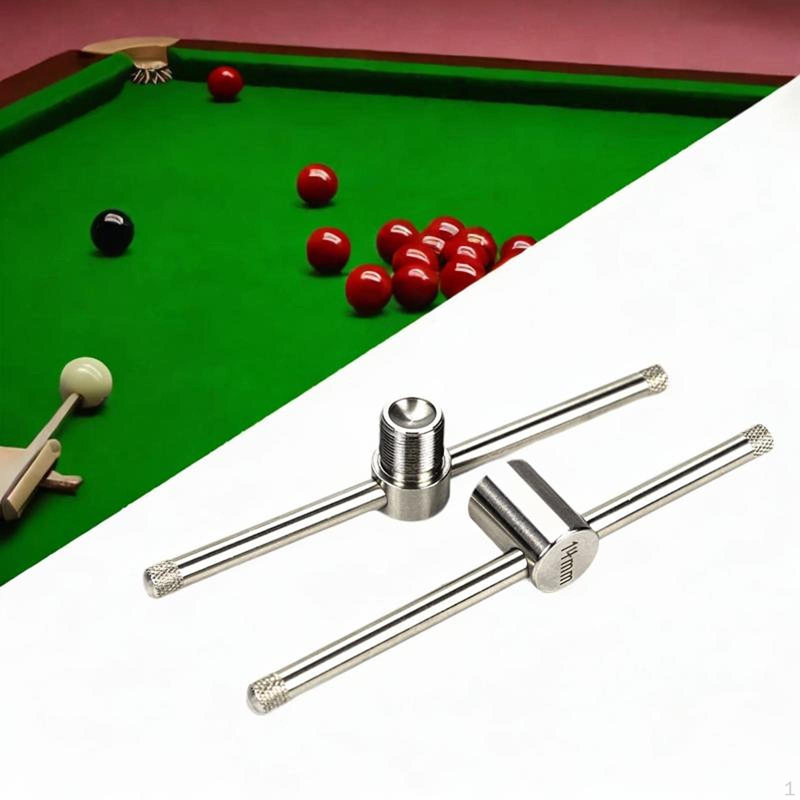 

Billard-t- Top Pressing Tool Billard Accessories Queue Top-shaped Stable Print Head 11mm