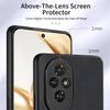 D2 for Honor 200 5G Case Elastic Card Holder Ring Kickstand Leather+TPU Phone Cover