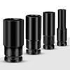 10/13Pcs Efficient 1/2" Drive Deep Impact Socket 6 Point for Efficient Screw Tightening Automotive and Furniture Repair