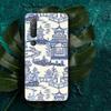 Blue and white porcelain Phone Case For Redmi Note 4 X 5 A 6 7 8 T 9 9S 10 11 11S 11Epro Poco M3 pro
