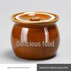 Small Clay Stew Pot for Individual Serving – Ideal for Soups or Stews