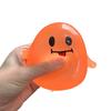 2Pcs Soft Squeeze Toy Halloween Fidget Toy Ghost Decompress Squeeze Stress Ball Creative Prank Toy For Adults Halloween Gifts