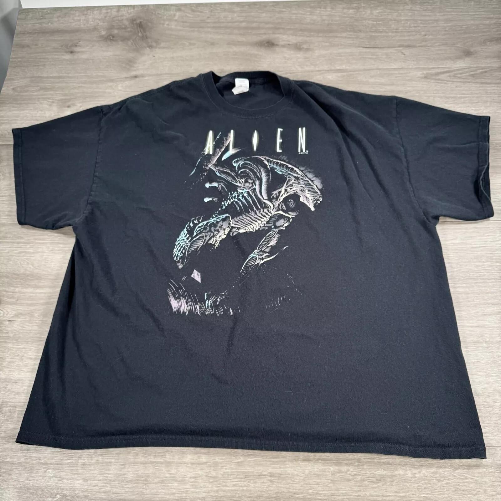 Y2K Alien Movie Promo Horror Graphic T-Shirt For Men and Women Size S-4XL S