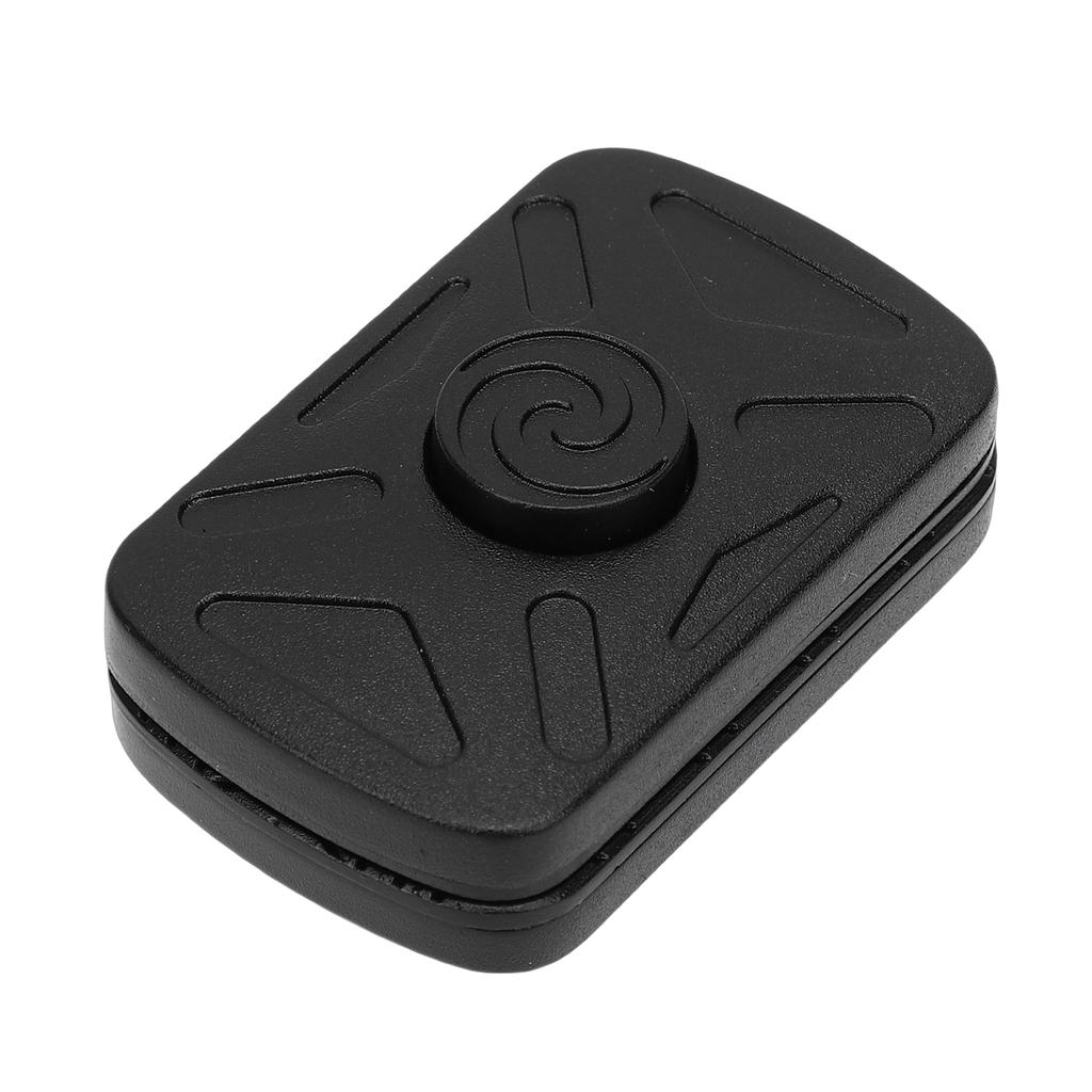 Push Slider for Fancy Play Zinc Alloy Magnetic Fingertip EDC Toy Rotatable Compact Handheld for Home Office Black
