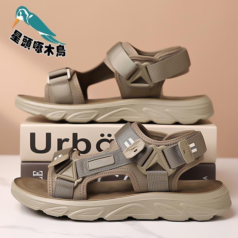 

2025 summer men s breathable Vietnamese sandals men s outdoor trend beach casual light sandals 44