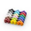 80PCS BRICK CORNER 1x2x2 Compatible 2357 Self-Locking Bricks Building Blocks Toys Accessories