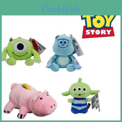 Boneco de Pelúcia Pingente Alien Toy Story Fofo Olhos Grandes Macio e Seguro para Crianças