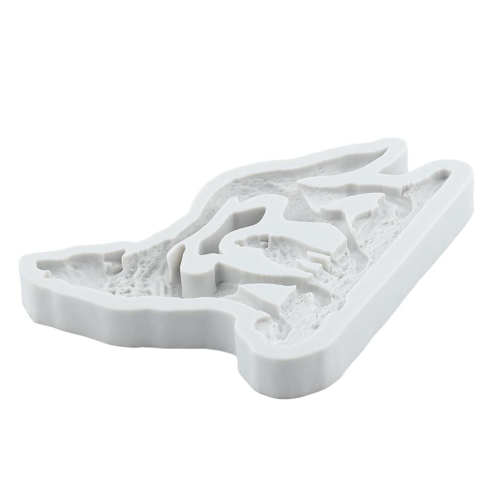 Wolf Silicone Molds Horse Fondant Mold Cake Decorating Tools Cupcake Topper Candy Chocolate Gumpaste Mold