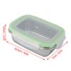 Food Storage Container Multifunctional Space Saving 304 Stainless Steel Food Storage Box Easy To Clean for Camping for Kitchen