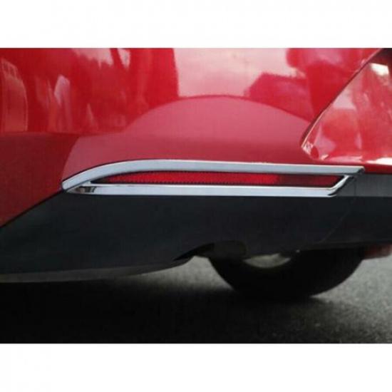 For Buick Regal 2017- Chrome Car Rear Fog Light Lamp Frame Decor Frame Trim