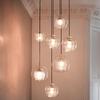 Nordische Kreative Glas Pendelleuchte Schlafzimmer Nachttisch Esszimmer Pendelleuchte Thekenbeleuchtung Raumdekoration Leuchten