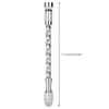 20PCS 0.3-1.6mm Size Range Micro Drill Bit Set with Plastic Case Twist Drill Mini Drill Bits HSS Pin Vise Hand Drill