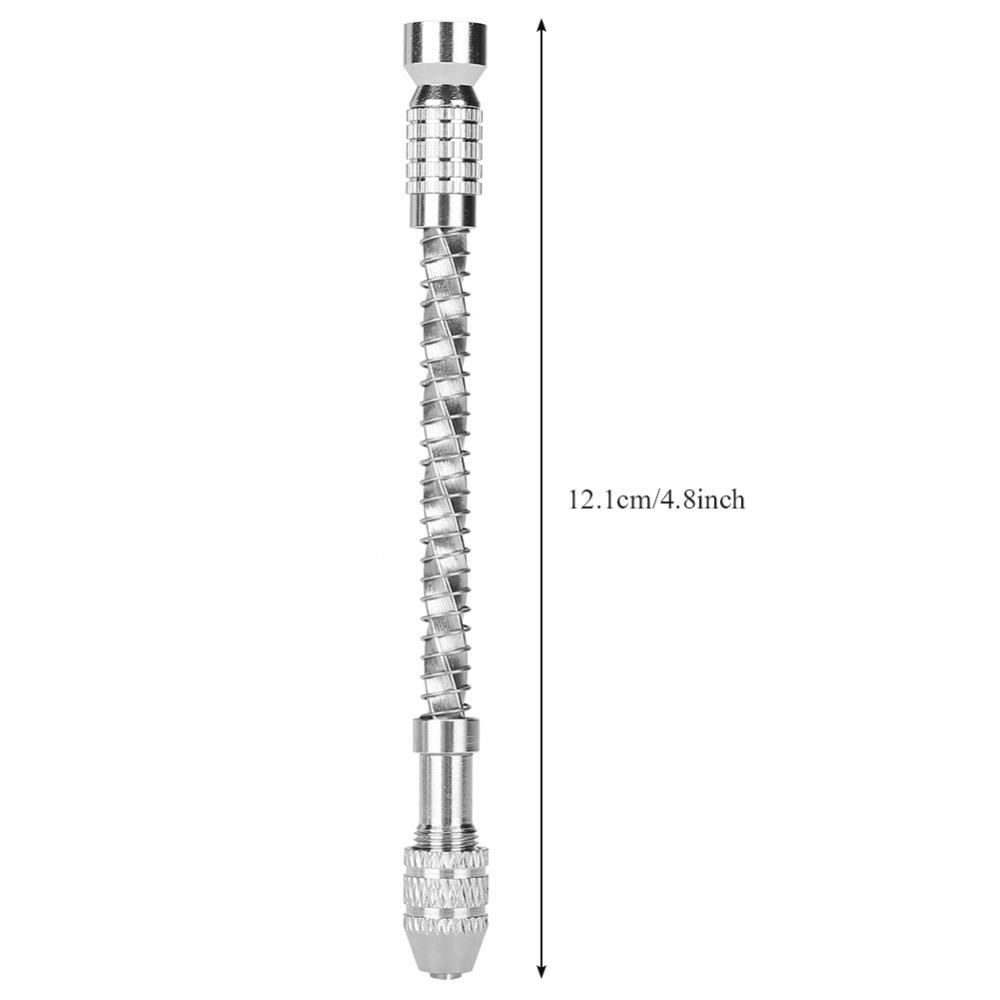 20PCS 0.3-1.6mm Size Range Micro Drill Bit Set with Plastic Case Twist Drill Mini Drill Bits HSS Pin Vise Hand Drill