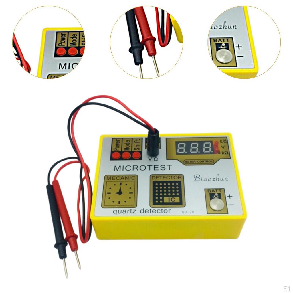 Watch Battery Measure Tester Easy To Use Movement Measurement Tool for Workshop Home