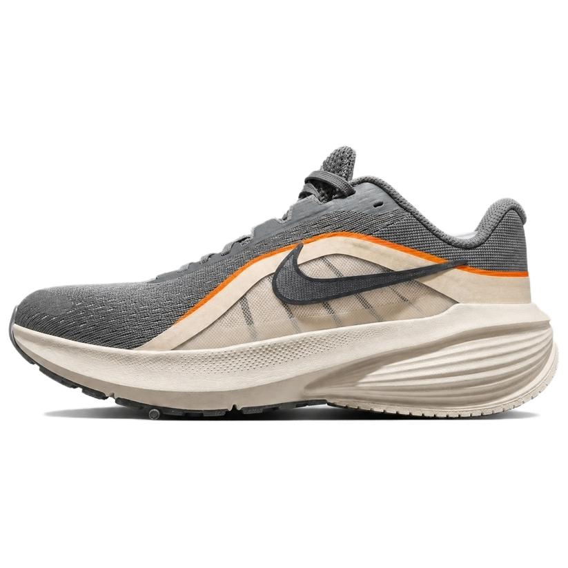 Nike Downshifter 14 Laufschuhe Herren Niedrig geschnitten Grau Weiß Orange 42.5