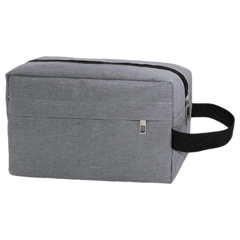 Large Thickened Water Resistant Fabric Cosmetic Organizers Pouches For Travel Toiletries Camera Digital Accessories Storage