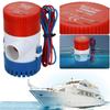 1100GPH Submersible Bilge Pump 12V Submersible Boat Marine Bilge Pump Marine Electric Bilge Pump for Fishing Boats RV Marine