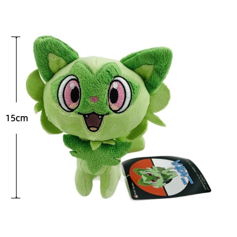 Pokemon Sprigatito Plush Floragato Evolution Meowscarada Stuffed Doll Pokemon The 9th Generation Toys Hobbies Gifts for Kids