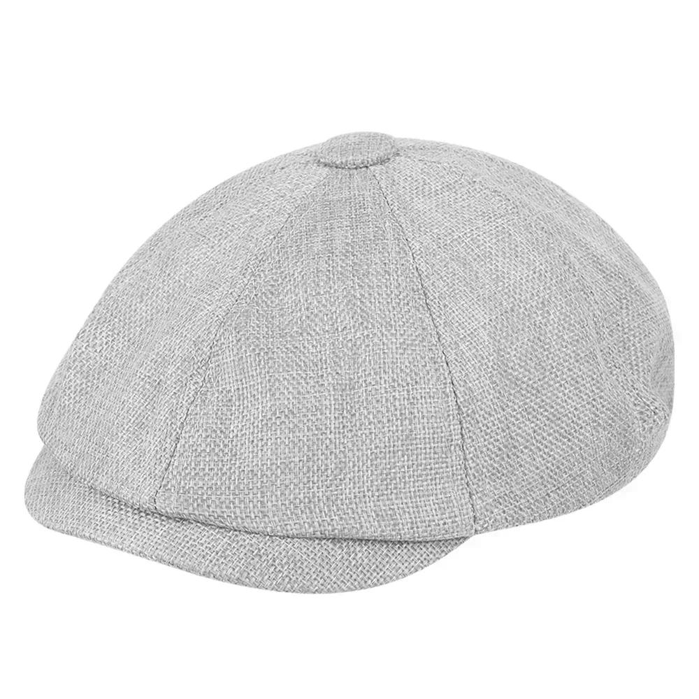 Klasyczny Kapelusz Dla Mężczyzn Czapki Vintage Retro Tweed Peaky Blinders Beret Płaska Czapka z Daszkiem Czapki Uliczne Dla Kobiet Mężczyzn