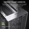 Boîtier PC - CORSAIR - FRAME 4000D RS - Moyen-tour - Blanc - CC-9011313-WW