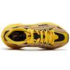 Phillip Lim X Fila 3.1  Pantera Fabric Synthetic Leather Versatile Casual Low-Top Lifestyle Shoes Women Sneakers Black Yellow F12W111129FFF